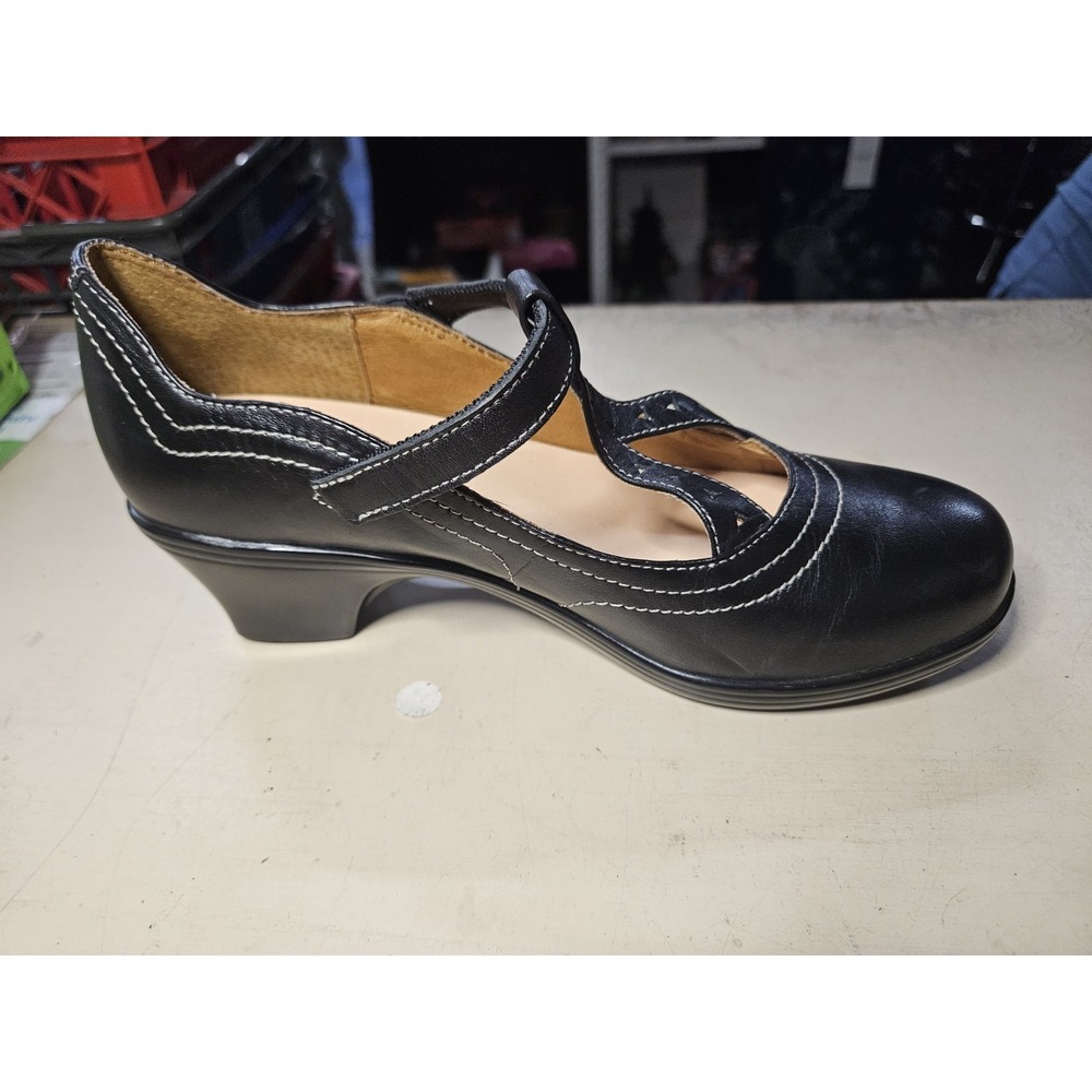 DR. COMFORT Womens Black Diabetic Leather Upper‎ Carmen Classic Pumps Siz 6.5 - Picture 7 of 12